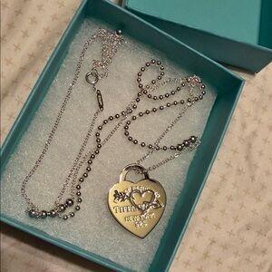 Tiffany & Co. Heart Pendant Necklace